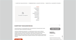 Desktop Screenshot of kuntientakauskeskus.fi